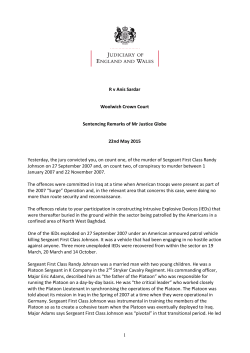 R -v- Anis Sardar - Courts and Tribunals Judiciary