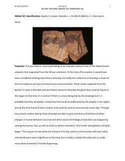 AP ART HISTORY IMAGE SET SNAPSHOT #1 IMAGE SET