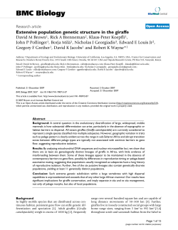 BMC Biology - BioMedSearch