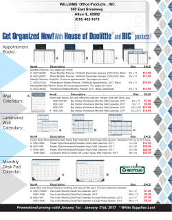 Get Organized Now! - Williams Office Products Inc.