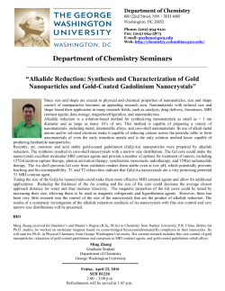 “Alkalide Reduction: Synthesis and Characterization of Gold