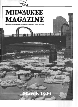 Milwaukee Road Magazine, March, 1940