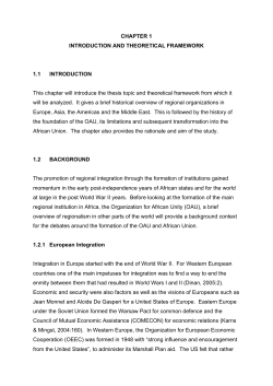 CHAPTER 1 INTRODUCTION AND THEORETICAL FRAMEWORK
