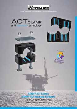ERIKS - Stauff ACT clamp anti corrosion