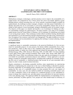 Leapfrogging the First Cost Barrier