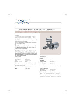 Alfa Laval LKHSP Self-priming Centrifugal Pump – Product Leaflet