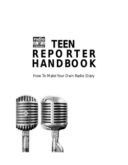 Teen Reporter Handbook