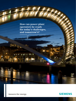 How can power plant operators be ready for today`s