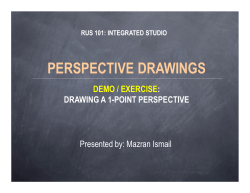 perspective drawings