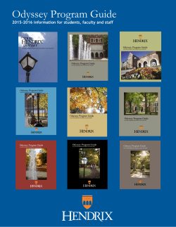 Odyssey Program Guide