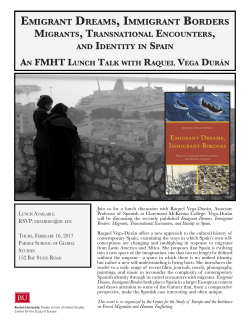 EMIGRANT DREAMS, IMMIGRANT BORDERS