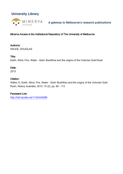 UniMelb Minerva - Minerva Access