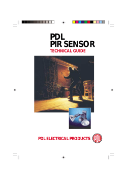 pdl pir sensor