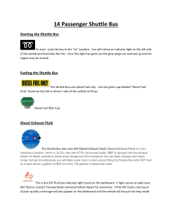 14 Passenger Shuttle Bus