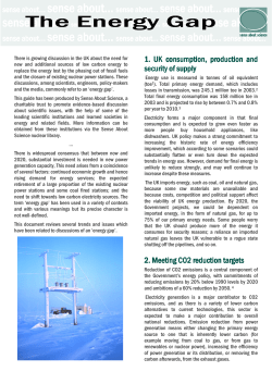 The Energy G The Energy Gap