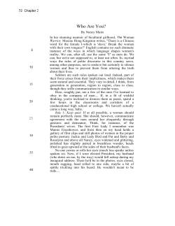 Multiple Choice Sample Text with Explanation