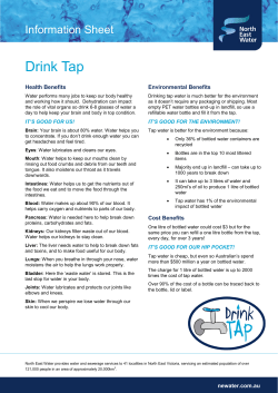 Drink Tap - North East Water