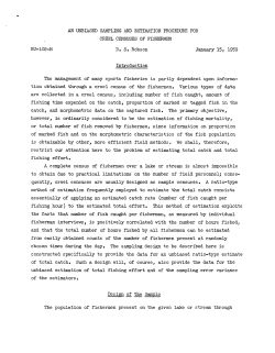 AN UNBIASED SAMPLING AND ESTIMATION PROCEDURE FOR
