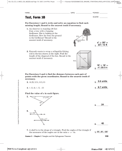 Test, Form 3B (continued)