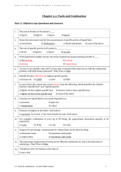 combustion – revised (table format)