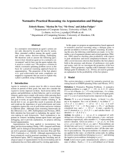 Normative Practical Reasoning via Argumentation and