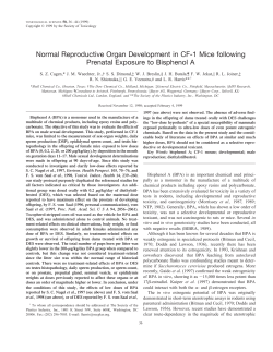 Normal Reproductive Organ Development in CF