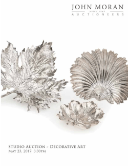 Pdf Catalogue - John Moran Auctioneers