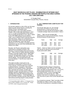 Extended Abstract - AMS supported meetings