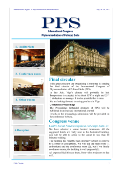 Fifth circular - Cleansed Life