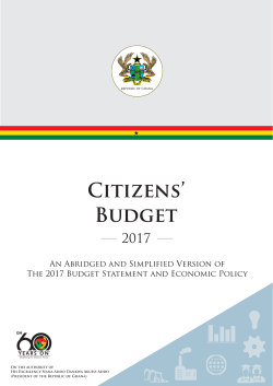 2017 citizens` budget