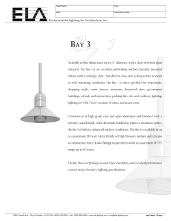 Bay 3 - ELA Lighting