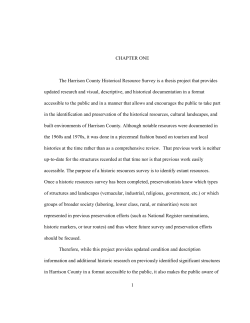 Chapter One - Stephen F. Austin State University