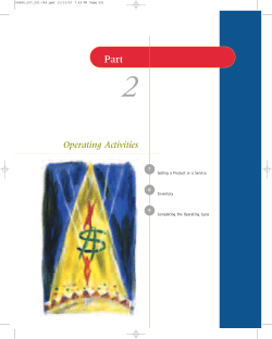 Selling a Product or a Service