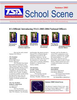 Summer 2003 School Scene - Technology Student Association