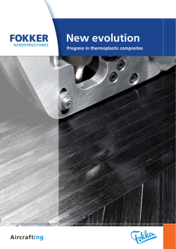 New evolution - Fokker Technologies