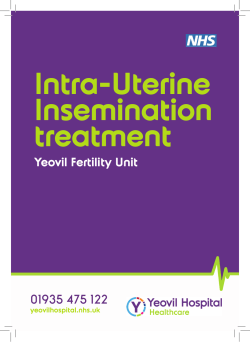 Intra-uterine Insemination Treatment.indd