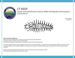Macro ID Guide - Connecticut Envirothon
