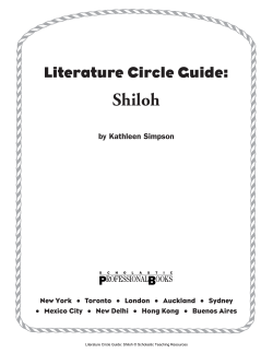 Shiloh - Scholastic