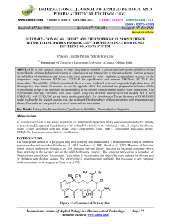 03rd Jan-2014 Revised: 17th Feb-2014 Accepted: 18th