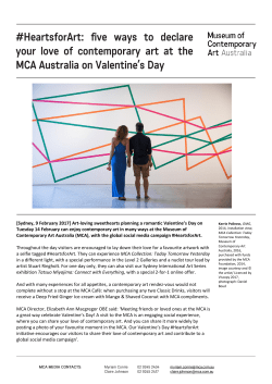 - Museum of Contemporary Art