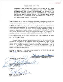 2000-O-250 - City of Laredo