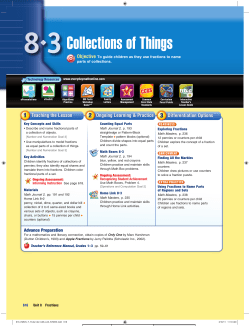 Collections of Things