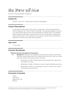 So Few of Me So Few of Me - Federal Reserve Bank of Philadelphia