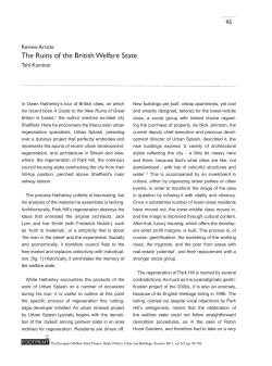 The Ruins of the British Welfare State