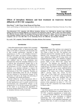 Effects of interphase thickness and heat treatment on transverse