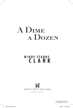 Dime a Dozen - Mindy Starns Clark