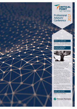 Professional Advisors` Conference