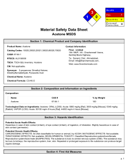 MSDS - Finar Limited