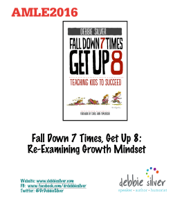 Fall Down 7 Times, Get Up 8: Re
