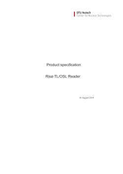 Reader specification as pdf